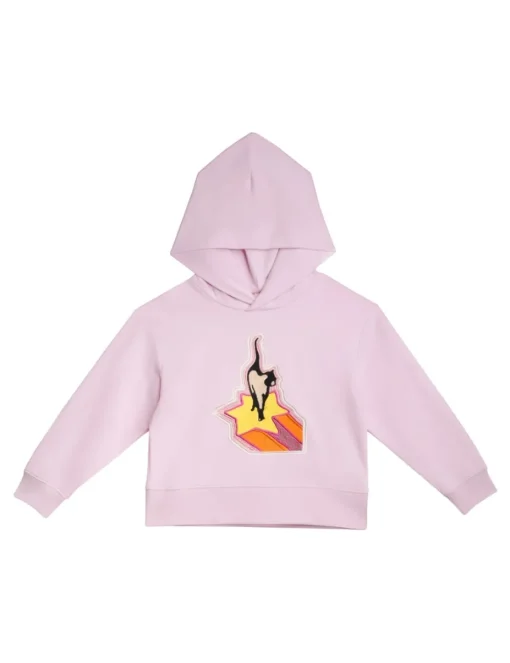 Ginger Embroidered Kids Hoodie