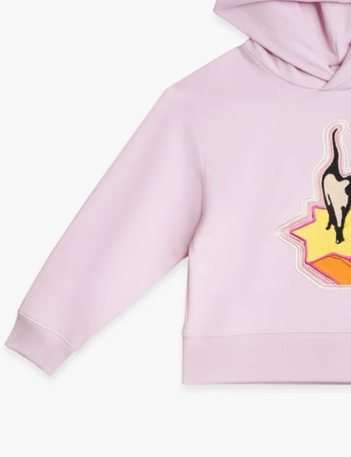 Ginger Embroidered Kids Hoodie