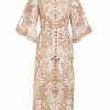 Ginger Embroidered Shirt Dress