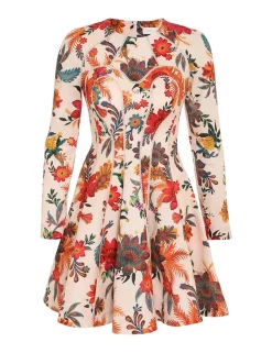 Ginger Fit & Flare Mini Dress