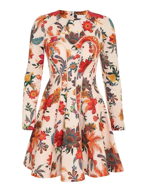 Ginger Fit & Flare Mini Dress