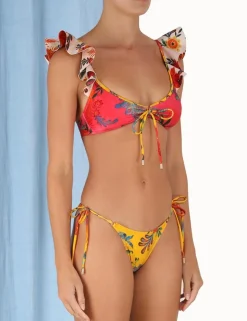 Ginger Frill Shoulder Bikini