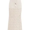 Ginger Hand Crochet Midi Skirt