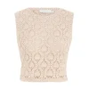 Ginger Hand Crochet Tank