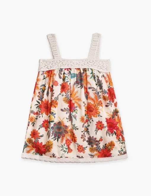 Ginger Knit Trim Dress