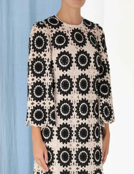 Ginger Lace Midi Dress