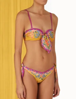 Ginger Scarf Tie Bra
