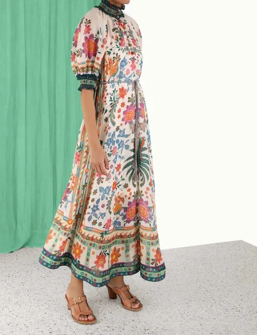 Ginger Swing Maxi Dress