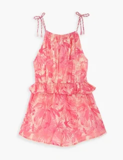 Ginger Tie Shoulder Playsuit