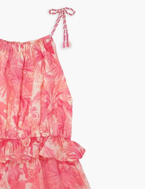 Ginger Tie Shoulder Playsuit