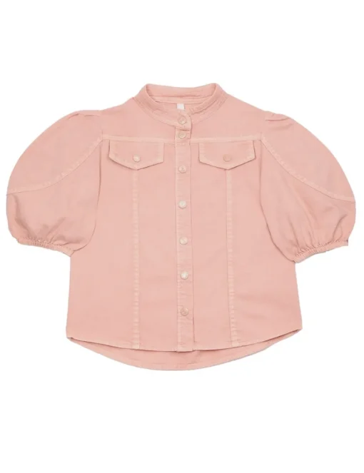 Ginger Utility Denim Top