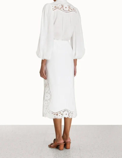 Halcyon Broderie Skirt