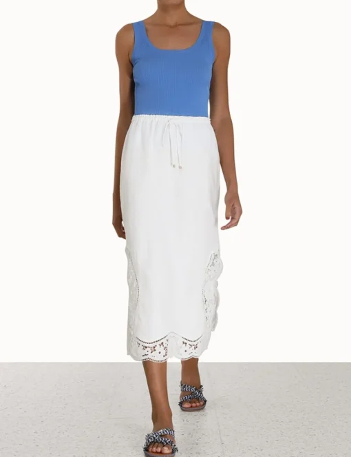 Halcyon Broderie Skirt