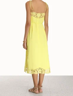 Halcyon Broderie Slip Dress