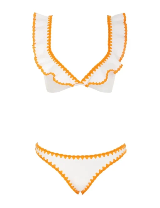 Halcyon Crochet Frill Bikini
