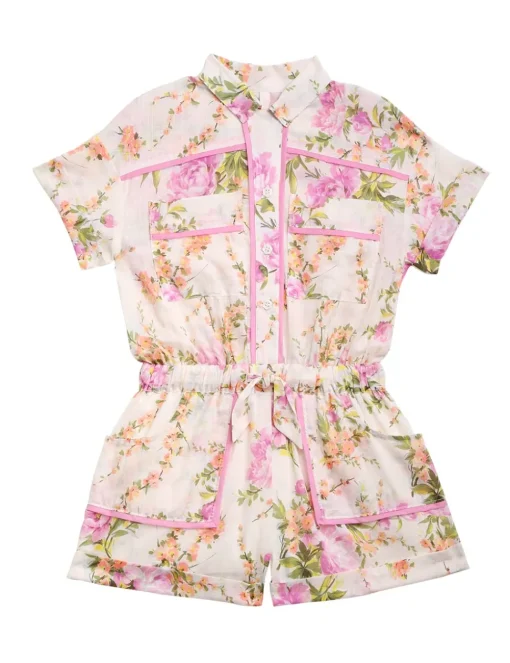 Halcyon Floral Playsuit