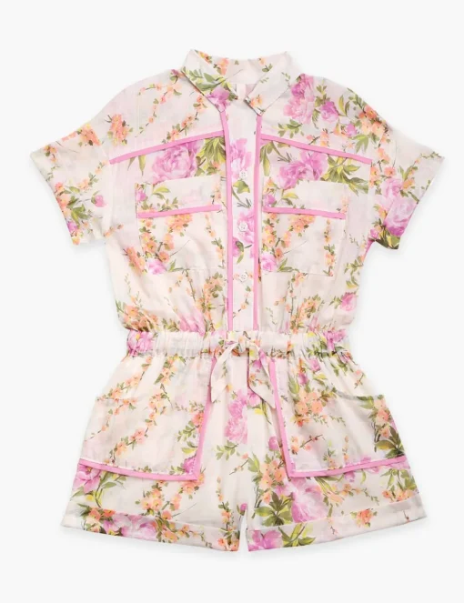 Halcyon Floral Playsuit