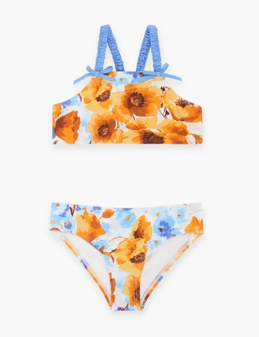 Halcyon Gathered Strap Bikini