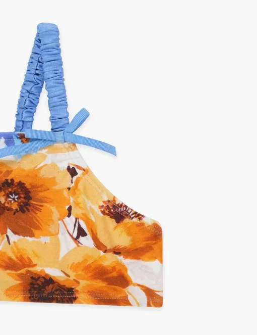Halcyon Gathered Strap Bikini