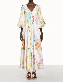 Halcyon Panelled Maxi Dress