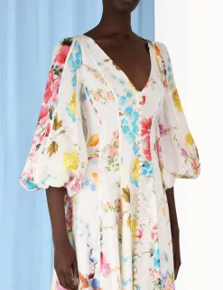 Halcyon Panelled Maxi Dress