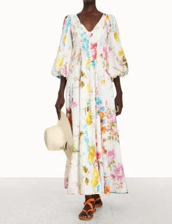 Halcyon Panelled Maxi Dress