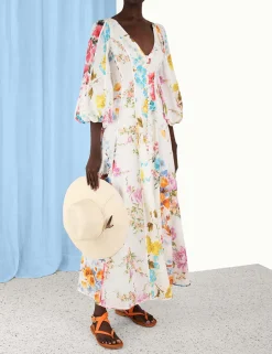 Halcyon Panelled Maxi Dress