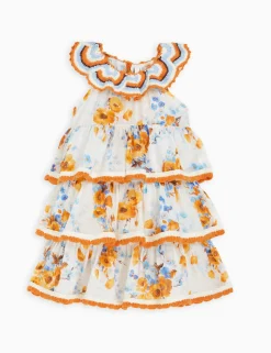 Halcyon Scallop Crochet Dress