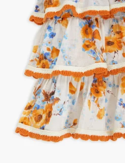 Halcyon Scallop Crochet Dress
