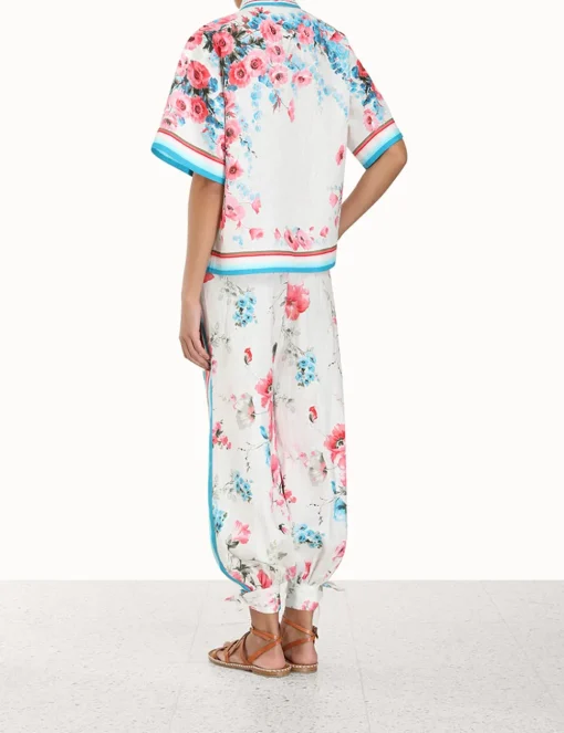 Halcyon Stripe Harem Pant