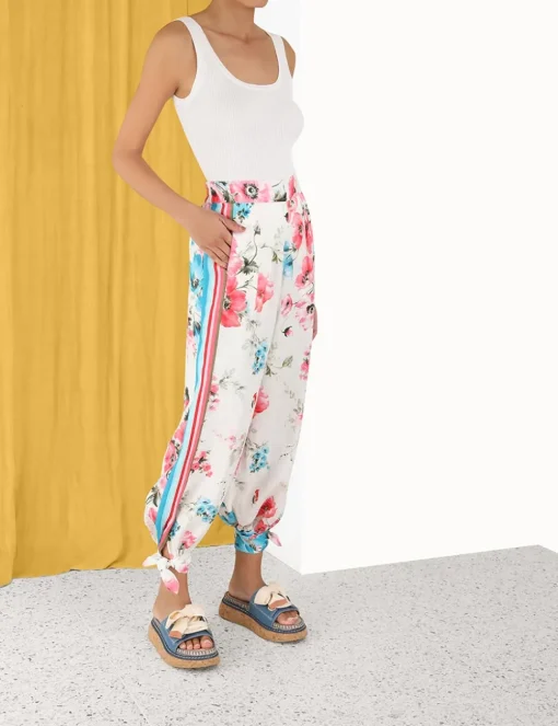 Halcyon Stripe Harem Pant