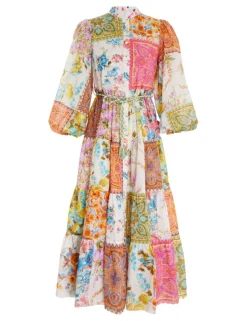 Halcyon Tiered Midi Dress