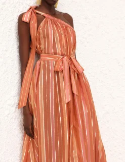 Junie Asymmetric Midi Dress