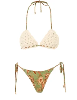 Junie Chevron Crochet Bikini