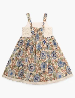 Junie Crochet Top Woven Dress