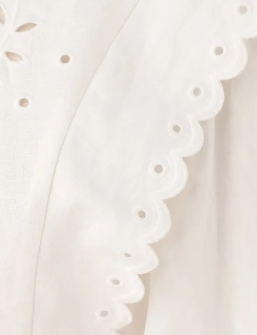 Junie Embroidered Midi Dress