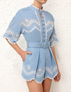 Junie Embroidered Short