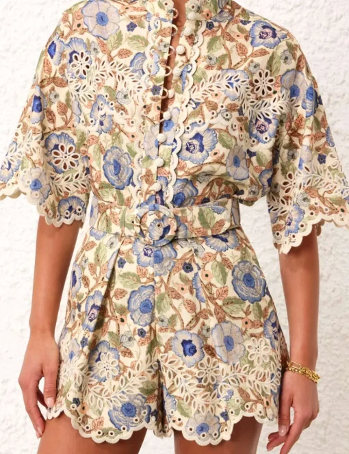 Junie Embroidered Short