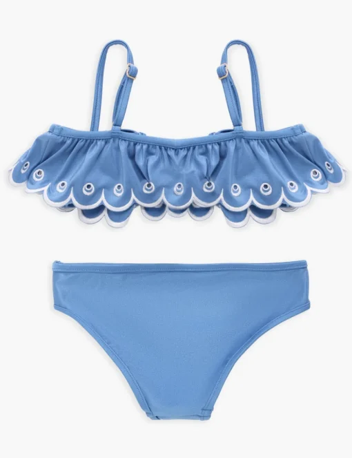 Junie Embroidery Frill Bikini