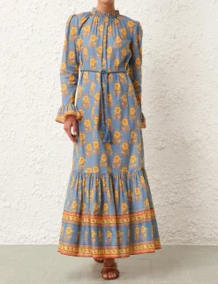 Junie Frill Midi Dress