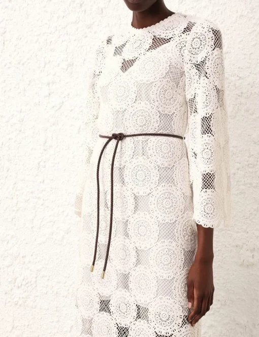 Junie Lace Midi Dress