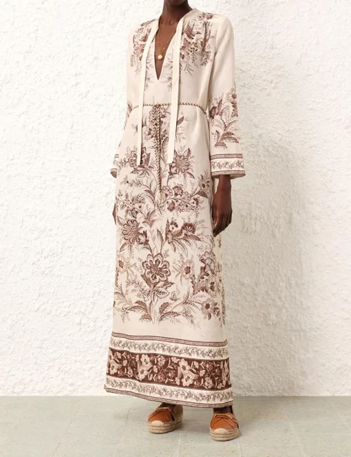 Junie Long Sleeve Maxi Dress
