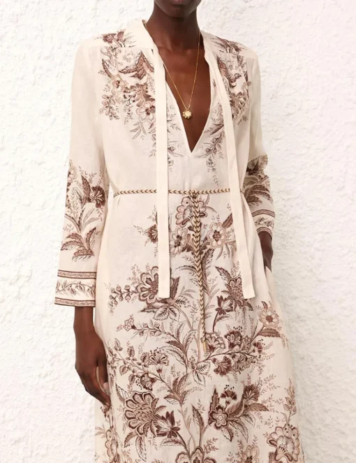 Junie Long Sleeve Maxi Dress
