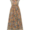 Junie Spliced Midi Dress
