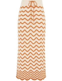 Junie Textured Knit Skirt