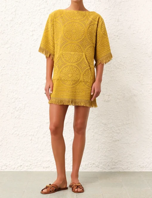 Junie Towelling Mini Dress