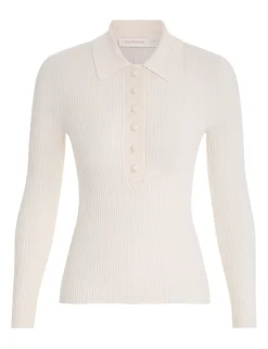 Knit Polo Top