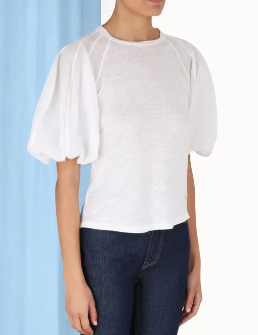 Lantern Sleeve Tee
