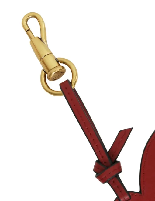 Leather Parrot Keycharm