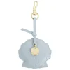 Leather Shell Key Charm